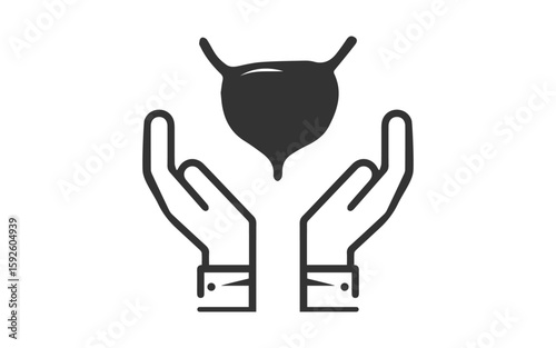 Two hand protecting blader image, png protecting hands of a blader