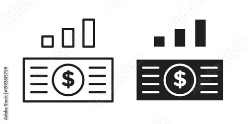 capital gain icons design vector graphic recourse