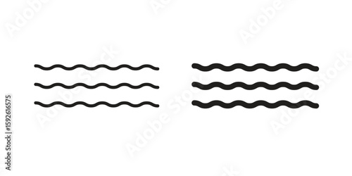 Water icons design vector graphic recourse