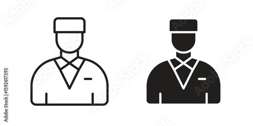 Valet icons design vector graphic recourse