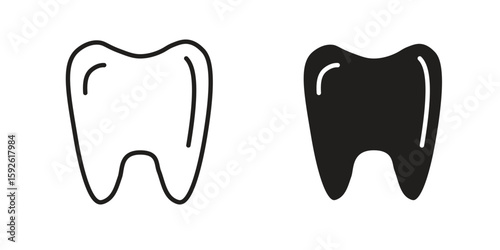 Tooth icons design vector graphic recourse