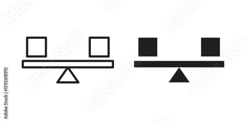 Stability icons design vector graphic recourse