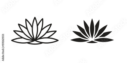 Protea icons design vector graphic recourse