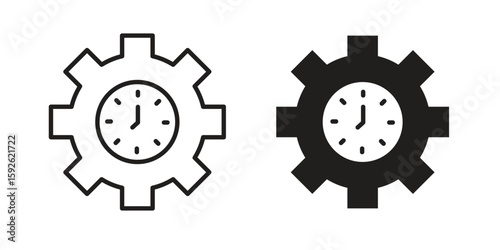 Productivity icons design vector graphic recourse