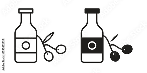 Olive oil icons design vector graphic recourse