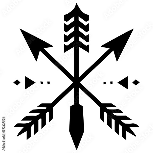 Authentic medieval-style crest with a shield of arms for historical reenactment or gaming