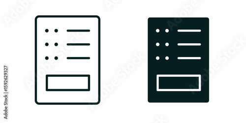 Data center icons design vector graphic recourse