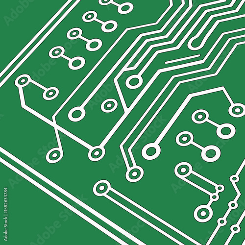 PCB Board Lines Background Vector Circuit Pattern