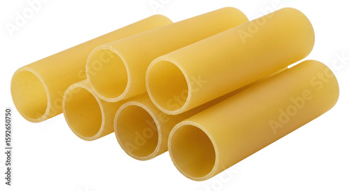 Foto Isolated raw cannelloni