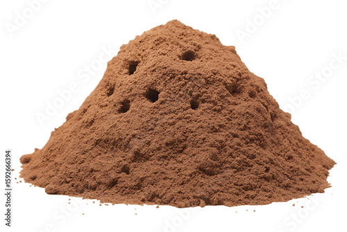 anthill isolated on white background PNG,AI GENERATED