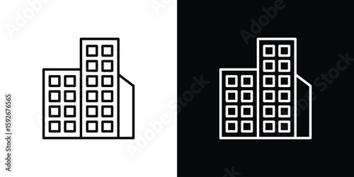Fotografie Company icons. Minimal vector icons pack for web