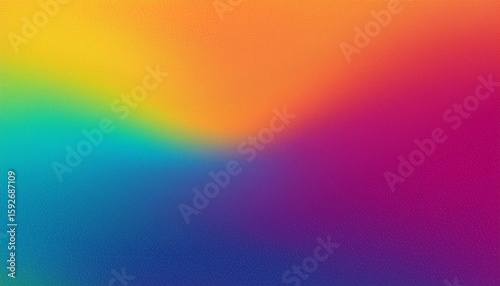 rainbow colored grainy gradient texture background with minimalist design