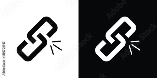 Foto Broken link icons