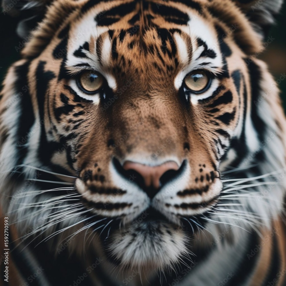 Fototapeta premium white bengal tiger