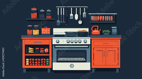 Modern Grilled Kitchen Appliance Technology