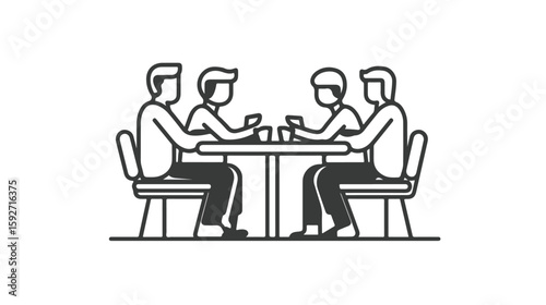 Collaborative Meeting in Coworking Space