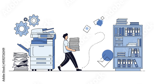 Office document management workflow automation and efficiency improvement solutions