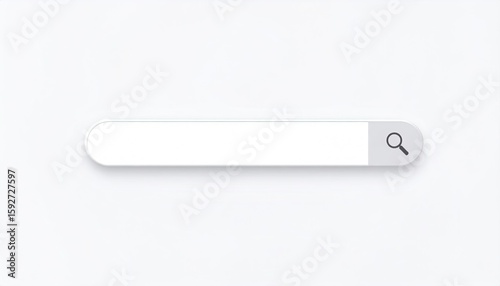 Empty search bar graphic