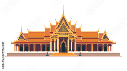 Exquisite Thai Temple Architecture: Cultural Heritage Showcase