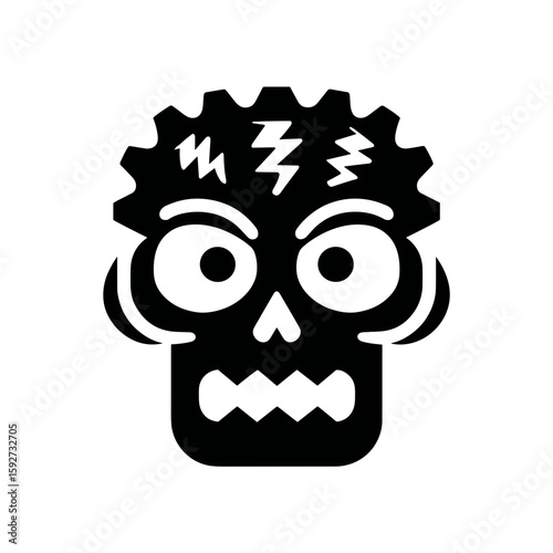 Undead Vector Icon, Logo, Clipart