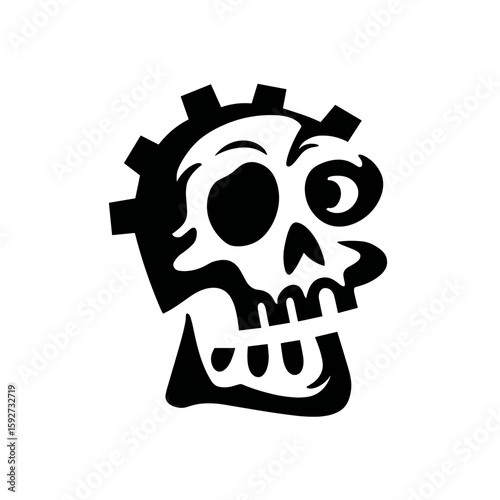 Undead Vector Icon, Logo, Clipart