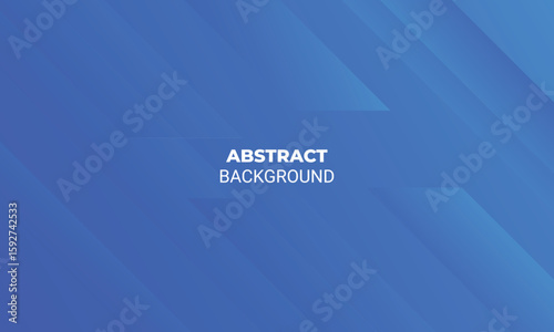 Modern blue abstract geometric shapes background