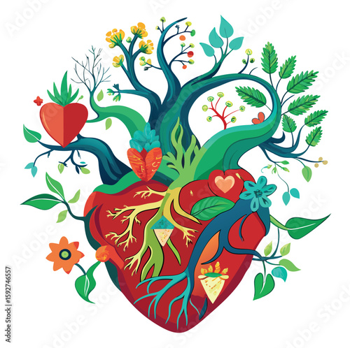 A visual symphony where love, nature, and life intertwine