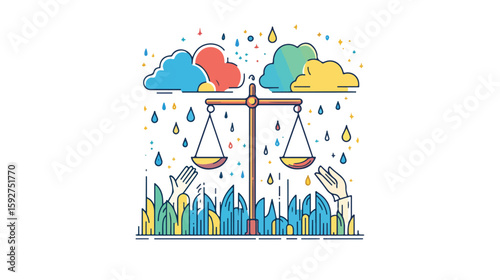Justice Law Scale Human Rights Day