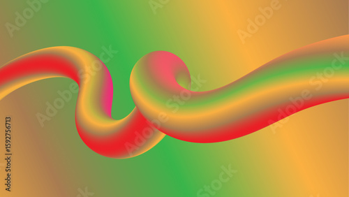 Trendy design template with fluid and liquid shapes.