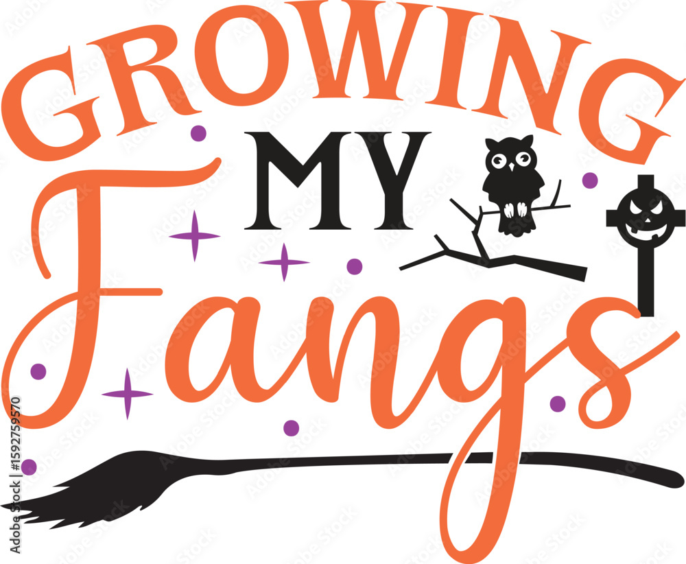 Obraz premium Halloween Vector T-shirt Design 