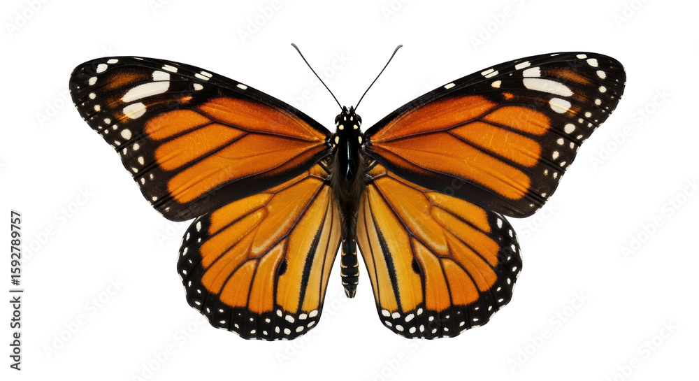 Obraz premium Isolated Monarch Butterfly