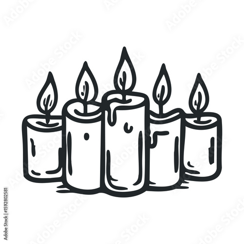 Decorative candles for a cozy ambiance at home gatherings