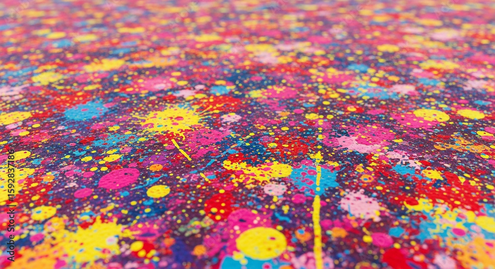Obraz premium abstract background with colorful splashes