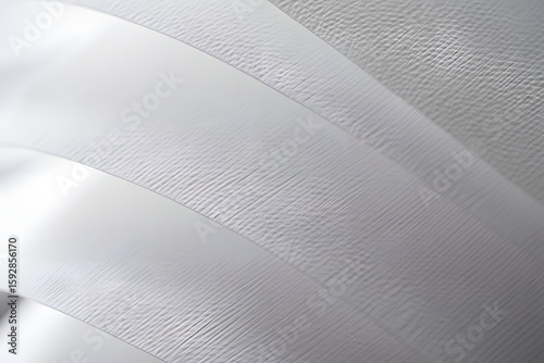 Abstract White Curved Lines Background Texture