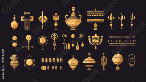 Elegant Hanukkah celebration card design
