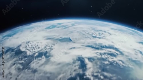 earth in space