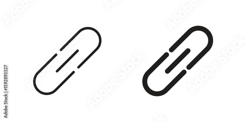 Link icon. concept solid and line style in black. EPS 10