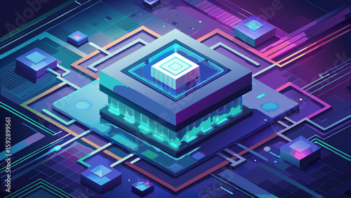 Artificial intelligence digital network technology innovation data connection system design 100 char silhouette