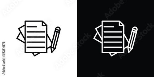 Bild auf Leinwand Wills and trusts icon. pictogram. flat vector sign. Vector Eps 10