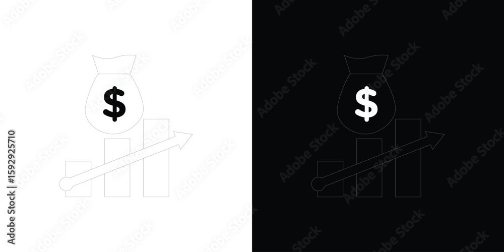 Φωτογραφία Fiscal policy icon. pictogram. flat vector sign. Vector Eps 10