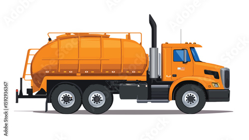 Efficient Professional Septic Truck for Vacuum Truck Design