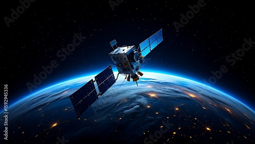 Orbital Satellite Technology Navigating Earths Atmosphere For Global Connectivity and Exploration