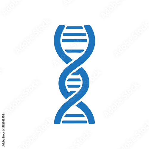 minimalist DNA icon.