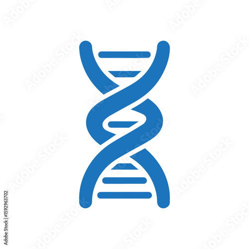 minimalist DNA icon.