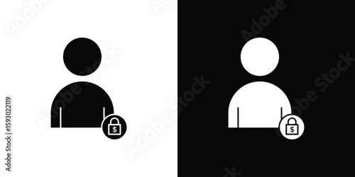 Guarantor icon collection. Vector icon design template