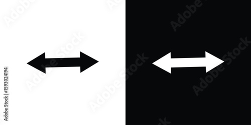 Double arrow icon collection. Vector icon design template