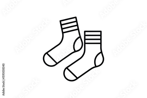 Pair of Striped Socks