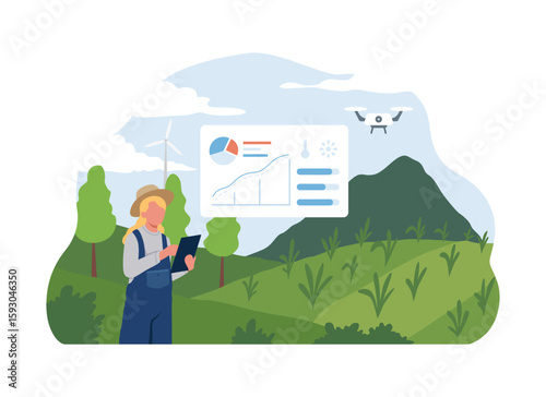 Crop Data Analytics Field