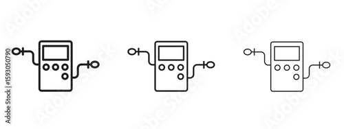 Dialysis icon in trendy line style. icon illustrations