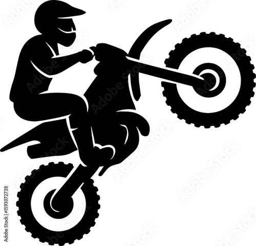 Motocross Rider SVG Cut Files for Cricut & Silhouette